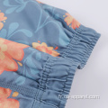 Short de bain à imprimé floral de style sport